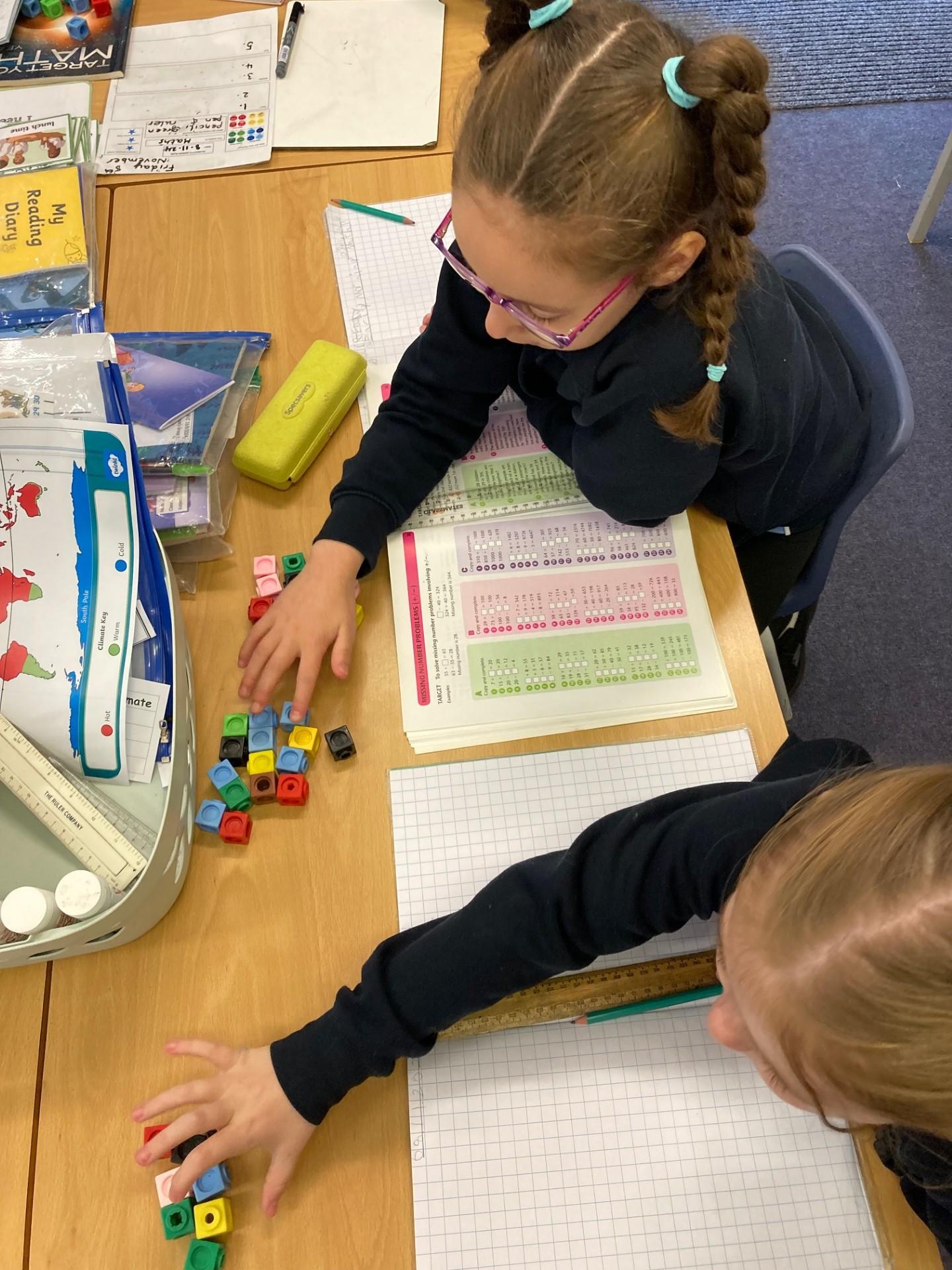 We have been using multilinks to help us find a missing number. 